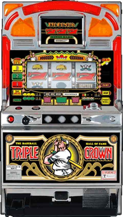 実機 ニュートリプルクラウン3-30 コイン不要機仕様